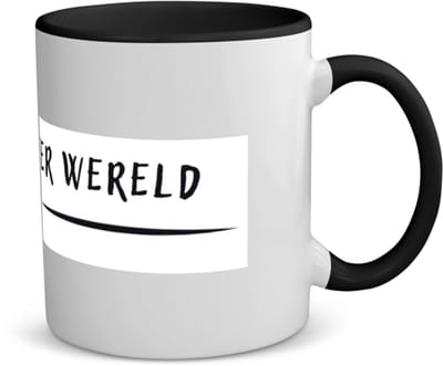 Akyol - beste oma ter wereld koffiemok - theemok - zwart - Oma - grandma - leuk cadeau voor je oma - 350 ML inhoud