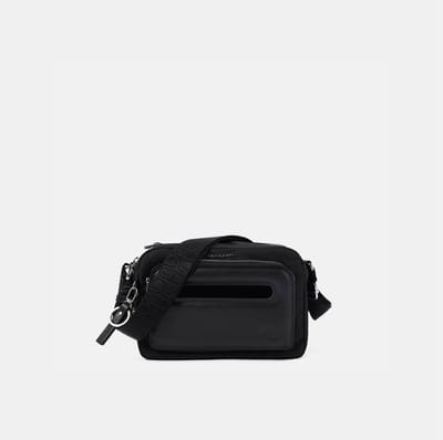 Hedgren Espresso Dames Crossbodytas met RFID-bescherming – Middelgroot – Zwart