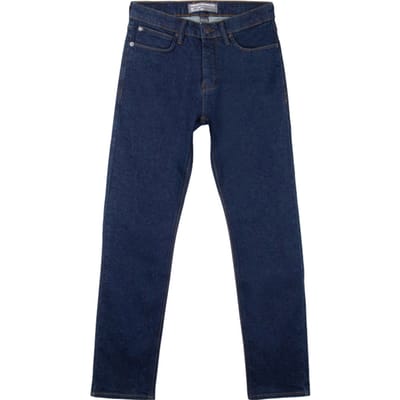 French Connection Jean Stretch Slim Ind 22 Reg Maat: W28 | Slim Jeans Outlet | Heren | Blauw