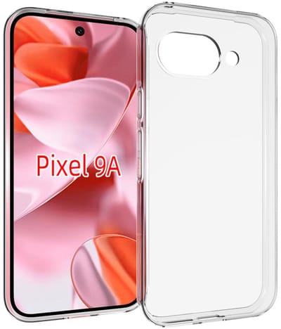 MobyDefend Hoesje - Geschikt voor Google Pixel 9a - Transparante TPU Backcover - Volledig Doorzichtig