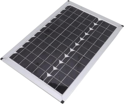 Zonnepaneel Set - Monokristallijn Paneel - Autocamping Stroom - Waterdichte Controller - 100 W - Zwart