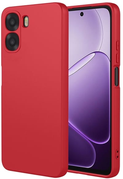 Coverup Hoesje - Geschikt voor OPPO A6x 4G / 5G Hoesje - Coverup Colour TPU Back Cover - Rood