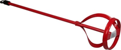 Verfmixer 42cm Rood verfmenger voor boor accuboormachine mengstaaf menggarde