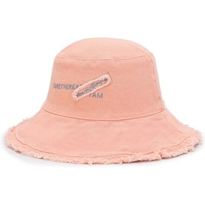 Chapeau Seau à Franges Brut pour Homme Bob Été Kpop Étiquette Tissu Chapeau Panama pour Femme Casquettes Hip Hop Extérieur Soleil Pêche Pêcheur Utilisation Pratique 56-58cm beige