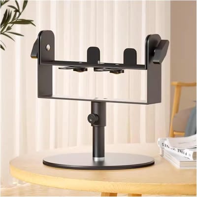 Projector Beugel - Vloerstandaard - Home Cinema - 360 Graden Rotatie - 10 kg Draagvermogen - Zwart