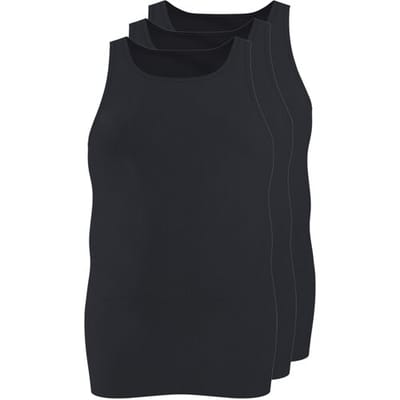 esmara Men Set van 3 heren hemden (Zwart, XXL)