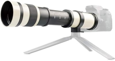 Dailygoods- Supertelezoomlens 420-800 Mm - Handmatige Scherpstelling - Compact Ontwerp - Voor Camera met EF S-vatting - T2-vatting - Schokbestendig - Telelens