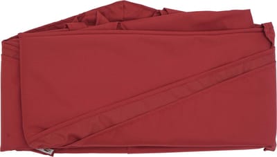 Parasoldoek MCW-A96, 8 ronde baleinen Ø3m 220g/m² polyester, vervangende doek voor bijvoorbeeld de zweefparasol MCW-A96 ~ bordeaux
