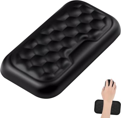 Ergonomische Muismat - met massagegaten - Antislip - Kantoor - muis voor computer - cadeau - gaming muismat - pijnverlichting - voor alle muiss, PC Offfice Pro gamers - Zwart