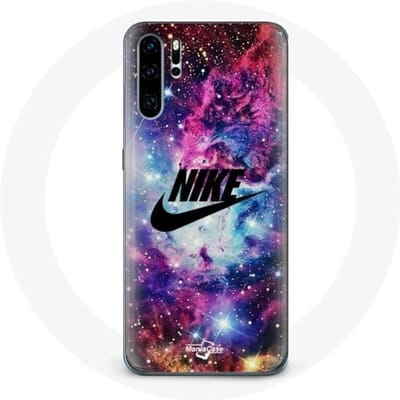 Coque pour Huawei P30 Nike Logo Espace Coloré