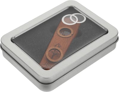 Houten Kazoo Instrument - Mondharmonica - Muziek Leren - Eenvoudige Structuur - 9.3 x 2.5 x 0.7 cm - Bruin