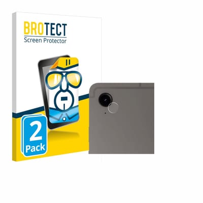 BROTECT - Screenprotector voor Samsung Tab S9 FE (ALLEEN Camera) - Folie Beschermfolie transparant 2 Stuks