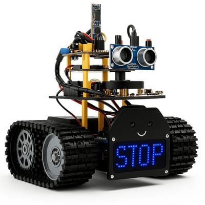 Nince Arduino Starter Kit Mini Tank Robot – Arduino Uno Compatibel – Educatief Robot Speelgoed