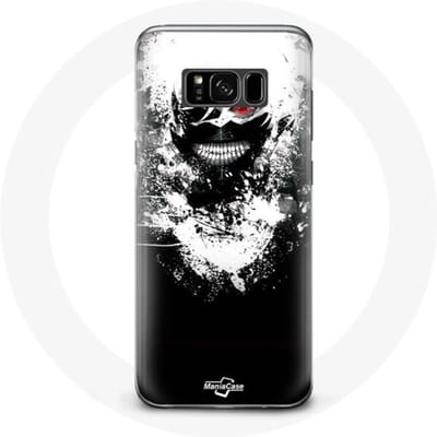 Hoesje - Maniacase - Samsung Galaxy S8 - Anime Tokyo Ghoul - Bescherming - Flexibel zwart
