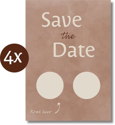 Amolivia Kraskaart Zwanger - 4 Stuks - Save the Date - Eigen Boodschap - Zwangerschap Aankondiging - Pregnancy Announcement - Jullie worden opa en oma - Je wordt tante - Aankondiging Baby - Kraskaart Baby - Kraskaart Gender Reveal