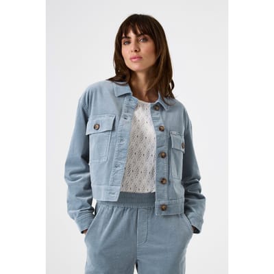 Garcia Ladies Jacket River Valley Size: XL | Cropped Jackets Outlet | Dames | Blauw