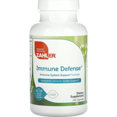 Zahler, Défense Immunitaire, Formule Originale de Soutien du Système Immunitaire, 120 Capsules