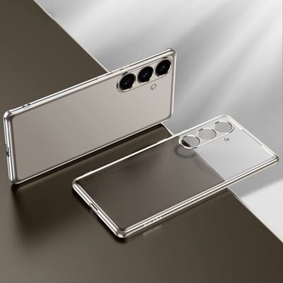 Voor Samsung Galaxy S24+ 5G SULADA Galvaniserende Frosted TPU telefoonhoesje (grijs)