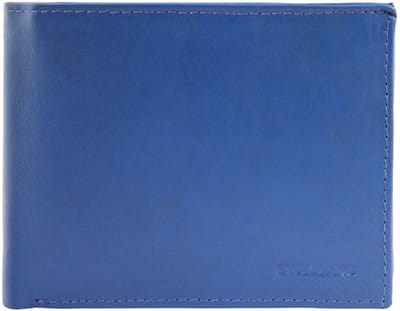Excellanc heren portemonnee Leer Blauw