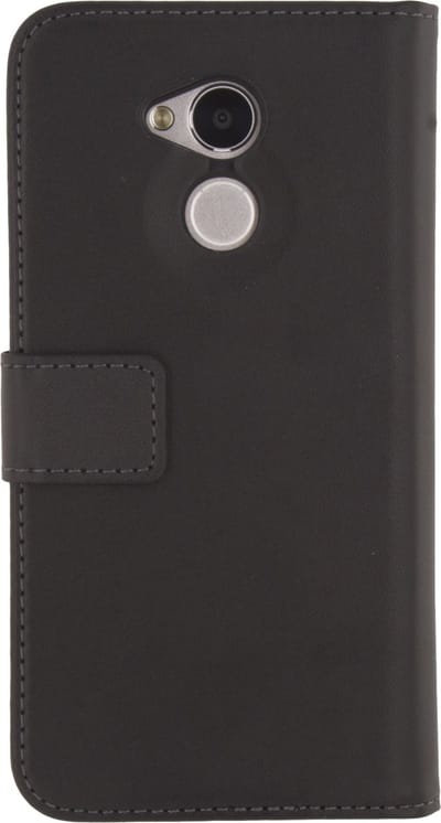 Mobilize Telefoonhoesje geschikt voor HONOR 6A Hoesje | Mobilize Classic Wallet Bookcase Portemonnee | Pasjeshouder voor 2 Pasjes | Telefoonhoesje voor Pinpas / OV Kaart / Rijbewijs - Zwart