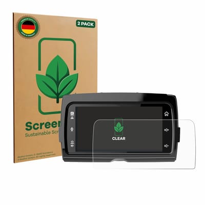 2 Stuks Screenprotector voor Harley Davidson Soundstream Reserve WHD14+ - Hoogwaardige Beschermfolie transparant