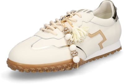 GIO+ Cielo Sneakers - Leer - Dames - Wit - Maat 37
