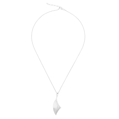 Orphelia 'Ella' Dames 925 Sterling Zilveren Ketting met Hanger - Zilver zh-7369