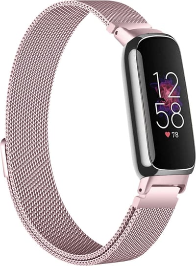 MY PROTECT - Milanese Bandje Geschikt Voor Fitbit Inspire 3 - Milanees Fitbit Bandje - Roze