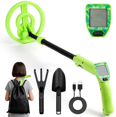 Dailygoods - Oplaadbare Waterdichte Metaaldetector voor Kinderen
