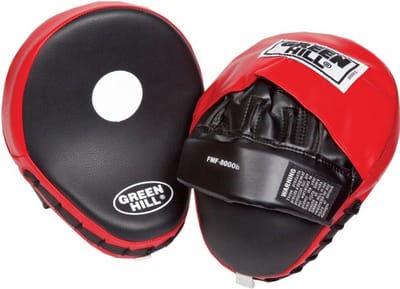 Green Hill Leather Focus Mitt FAWN - Rood / Zwart
