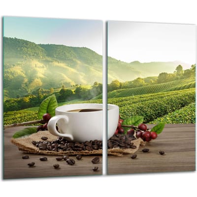 TMK ArtDeko - Snijplank - Glas - 30x52cm - Beschermend en Decoratief
