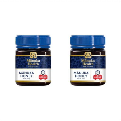 Manuka Health Manuka Honey 250g Set of 2 Made in New MGO263+ / UMF10+ [Genuine Zealand]