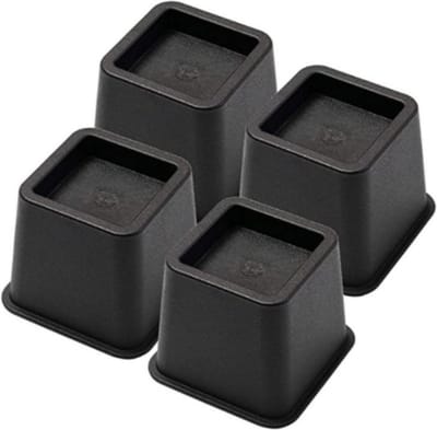 Livano Meubel Verhoger - Bedverhogers - Bedklossen - Matrasverhoger - Bed Blocks - Bed Poten - 4 Stuks