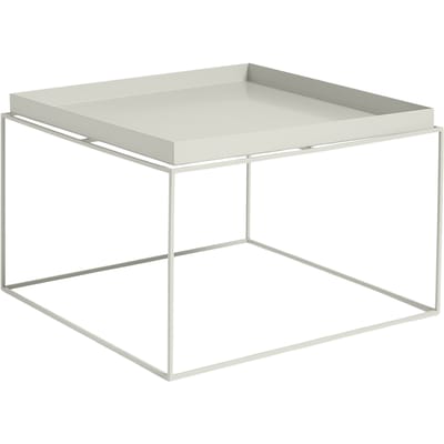 HAY - Tray Table - warmgrijs - 60 x 39 x 60 cm - grau