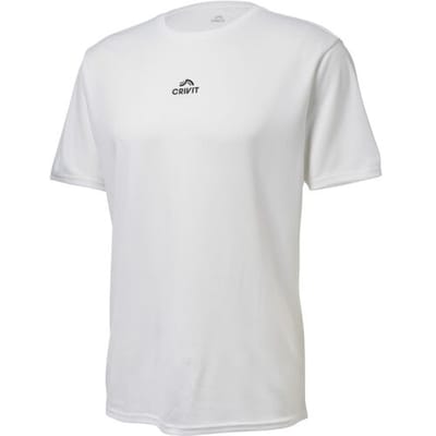 CRIVIT Heren sportshirt (wit, S)