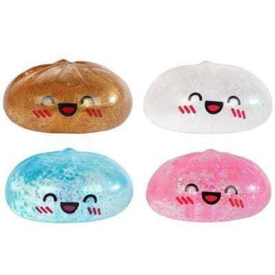 Squishy Sugar Dumpling 9cm glitter asstd Poppetjes en figuren