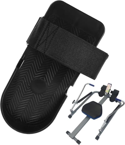 Fiets Pedalen - Hometrainer Onderdelen - Thuis Fitnessen - Universeel Verstelbaar - 24 x 10.5 cm - Multicolor