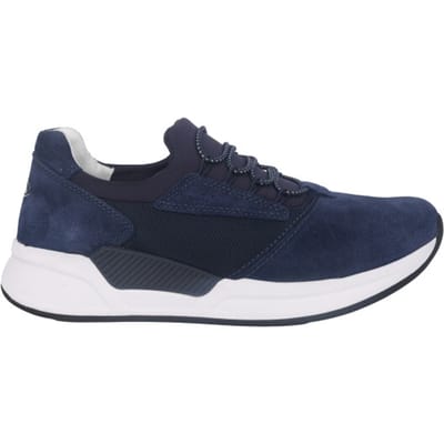 Gabor rollingsoft sensitive 26.951.36 - dames rollende wandelsneaker - Blauw - maat 37 (EU) 4 (UK)