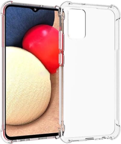 Shop4 - Geschikt voor Samsung Galaxy A02s/ A03s Hoesje - Zachte Back Case Drop Proof Transparant