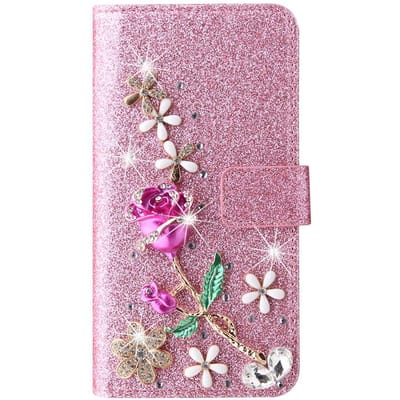 Glitter Portemonnee Hoesje Voor Samsung Galaxy S26 Ultra S25 FE S24 S23 Plus S22 A35 A17 A14 A15 A16 A26 A36 A56 A55 A34 A54 A13 A33 For Galaxy A14