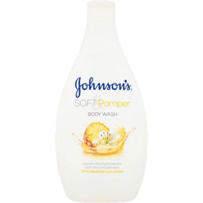Johnson's Soft &amp; Pamper Body Wash 400 ml