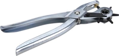 Benson riemen gaatjestang - revolvertang - 20 cm - Holpijptang - ponstang - perforatietang - riemtang - metaal