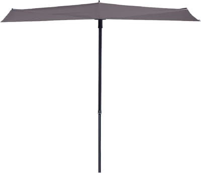 Madison parasol sun wave 270x150cm taupe