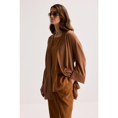 Lange Lurexcardigan