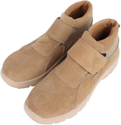 Dailygoody - Veiligheidsschoenen voor Mannen - Vuur- en Warmtebestendig, Khaki 05 Type