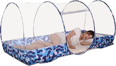 Opvouwbare Bedtent - Nachtelijke Bescherming - Comfortabel Slapen - Moeiteloze Installatie - 90 x 190 cm - Wit