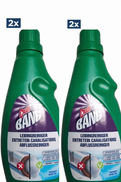 2 x Cillit Bang Gel - 750ml - leidingreiniger