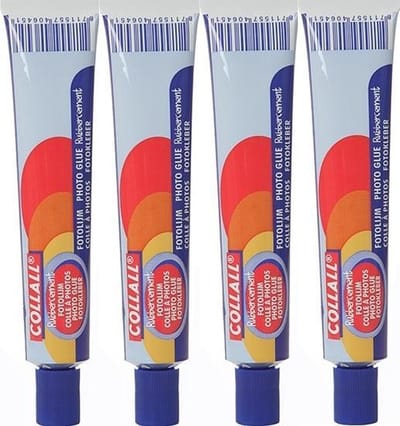 Collall fotolijm 4 tubes inhoud 50 ml