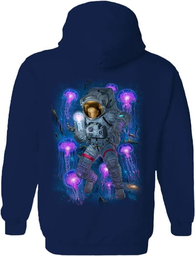 Jelly Astronaut The Coloured House Hoodie S