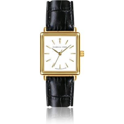 Lederen horloge voor vrouwen Isabella Ford Charlotte
